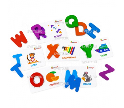 Головоломка интерактивная азбука "Буквы и слова"