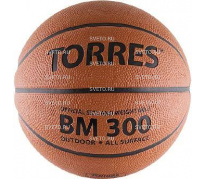 Мяч баскетбольный TORRES BM300, р.3, резина