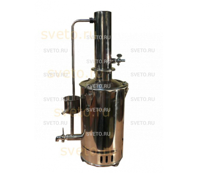 Аппарат для дистилляции воды (нерж. сталь)