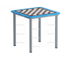 Шахматный стол на металлокаркассе
