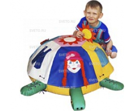 Детская черепаха дидактическая с чехлами  