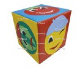 Детский дидактический кубик "Эмоции" 
