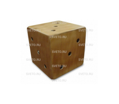 Куб деревянный, ребро 40см