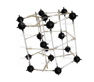 Модель кристаллической решетки магния
