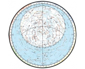 Подвижная карта звездного неба