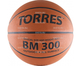 Мяч баскетбольный TORRES BM300, р.5 