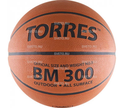 Мяч баскетбольный TORRES BM300, р.6 